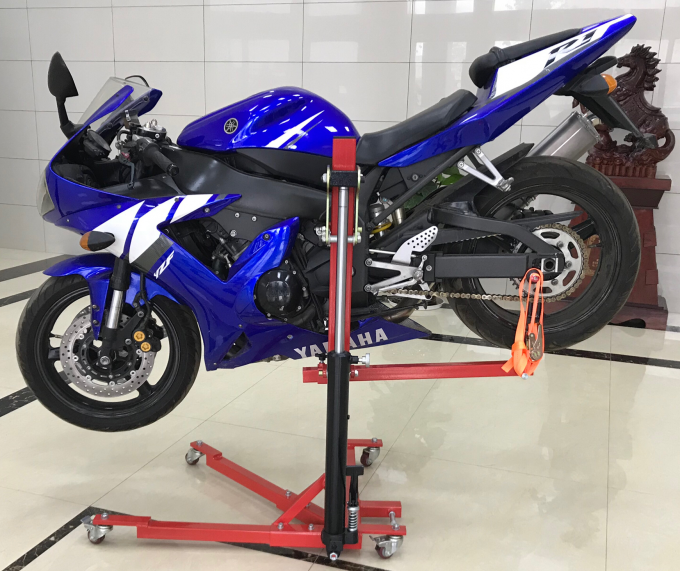 Steel Hydraulic Cylinder 500 Kg Sky Lift Motorcycle Lift