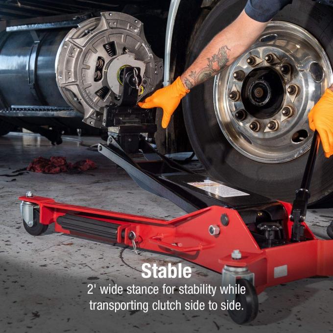 Tilting Saddle 24inch 300LBS Heavy Duty Clutch Jack