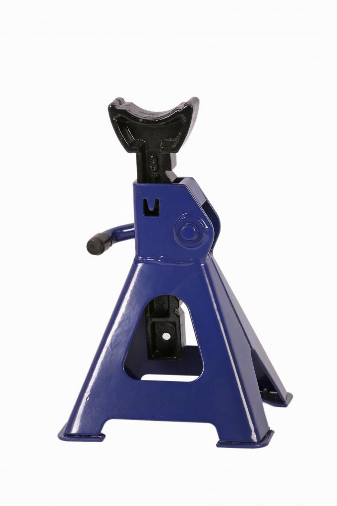 CE Hydraulic Blue Screw Adjustable Axle Stands 3 Ton Capacity