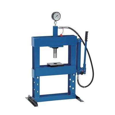 10-Tonne Hydraulic Floor Press ,38cm Table Width + Stable High-Pressure Pump