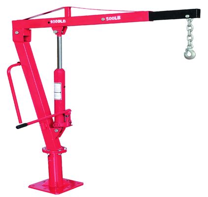 Hydraulic Pick Up Crane CE 1000lbs Engine Hoist And Stand