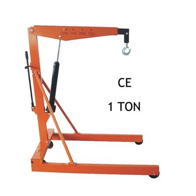 Heavy Duty Single Pump Hydraulic 1 Ton Foldable Shop Crane