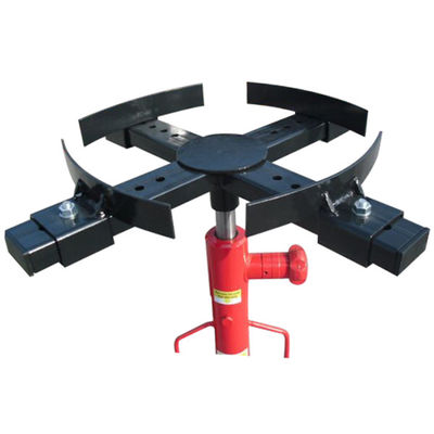 Adjustable Drain Pan Holder For Vertical Hydraulic Transmission Jacks