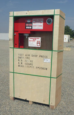 Hydraulic 2 Column 100 Tonne  Shop Press With Pressure Gauge
