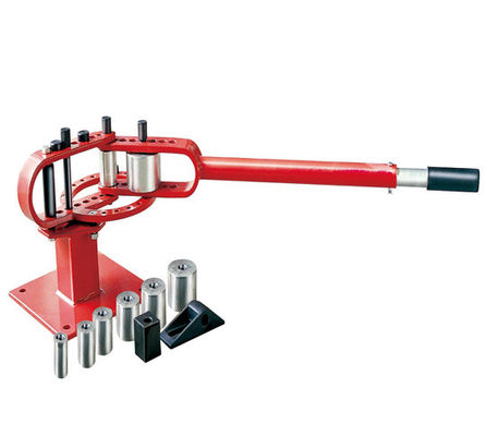 7 Dies Manually Mounted Steel Air Hydraulic Pipe Bender