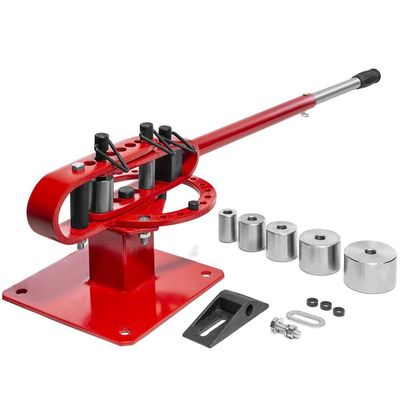 7 Dies Manually Mounted Steel Air Hydraulic Pipe Bender