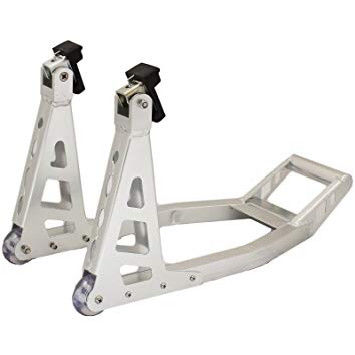 Aluminum Swingarm Spool Stand 340kgs Motorcycle Lift Bench