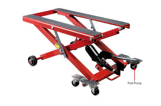 Scissor Lift 1100LBS Hydraulic Motorcycle Lift Bench