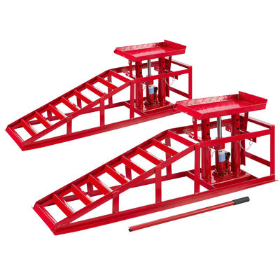 Hydraulic Car Ramp Adjustable 2T Auto Wheel Dollies