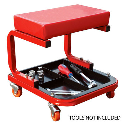 Padded Heavy Duty Adjustable Mechanic's Roller Seat