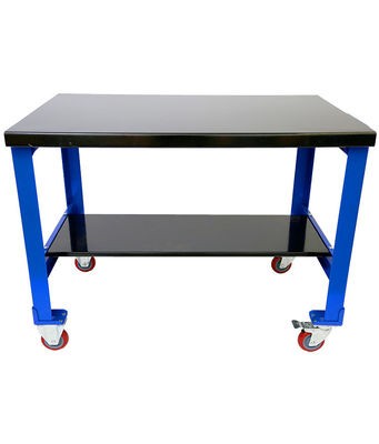 Blue Black Lockable 1100X700X830mm Heavy Duty Workbench