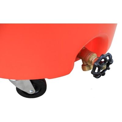 Polyethylene 18 Gallon Fluid Wheels Waste Oil Drainer