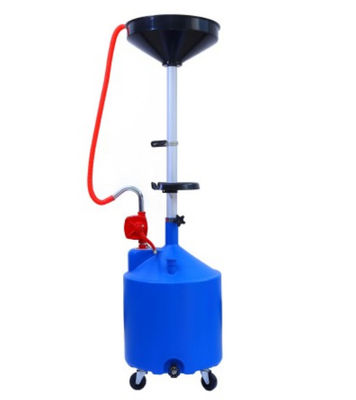 Steel Pump Upright Portable 18 Gallon Sealey Oil Drainer