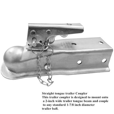 2inch Straight Tongue Trailer Coupler