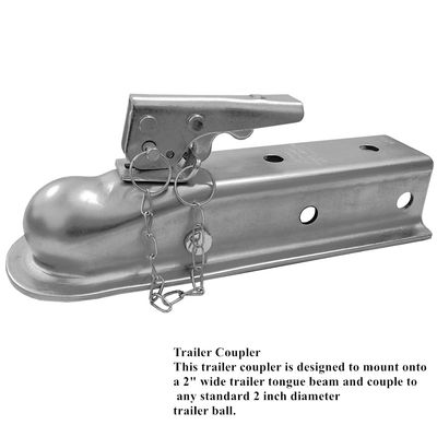 2inch Straight Tongue Trailer Coupler