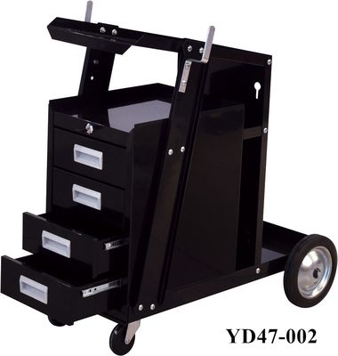 Welding Cart 100 LBS 3 Shelves Automobile Workshop Tools Equipment