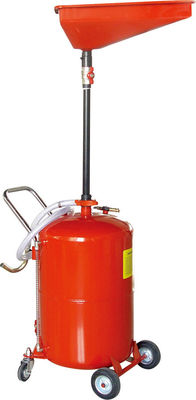 Air Operated 65 Gallon Portable Waste Oil Drain Tank