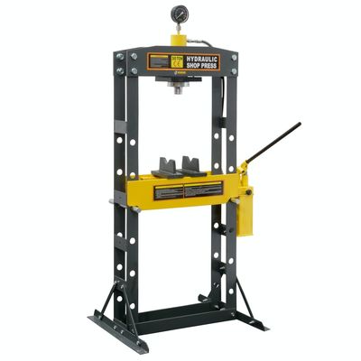 Heavy Duty Industrial Gauge Hydraulic Shop Press 30 Ton Powder Coating