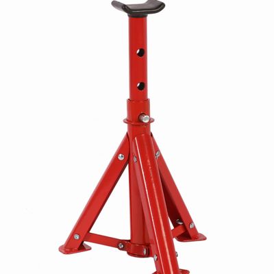 Garage Car Repair 2 Pieces Portable Light 3 Ton Steel Jack Stands Foldable