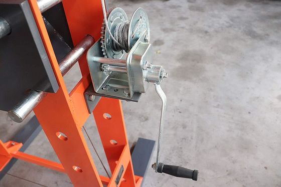 Powder Coating 75 Tonne Workshop Hydraulic Press With Pressure Gauge