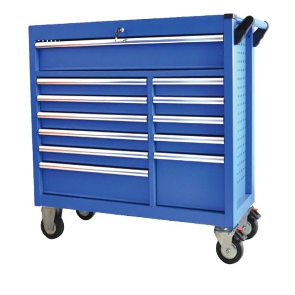 Lockable Rolling Tool Cabinet 42inch 12 Drawer Tool Cabinet