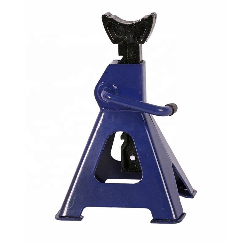 CE Hydraulic Blue Screw Adjustable Axle Stands 3 Ton Capacity