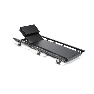 Mechanic's Creeper: 3-Speed Headrest, 4 Rails, 150kg Load for Small-Clearance Vehicle Repair