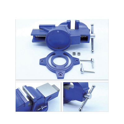 Multi-Type Bench Vise: Sturdy, Versatile for Workshop & DIY Tasks