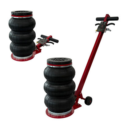 3 Ton Triple Bag Air Jack with Squeeze-Grip Release and Long/Short Handle Options for Pneumatic Lifting