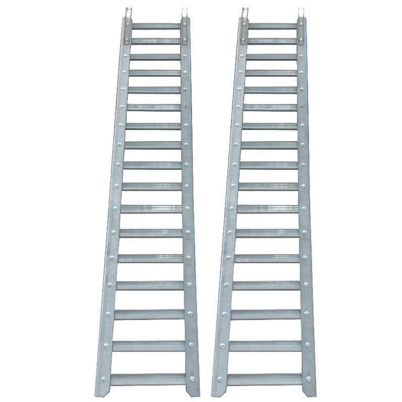Steel Rgn Ramps Straight Steel Ramps: 1600LBS/Pair, 183cm, Galvanized for Logistics ...