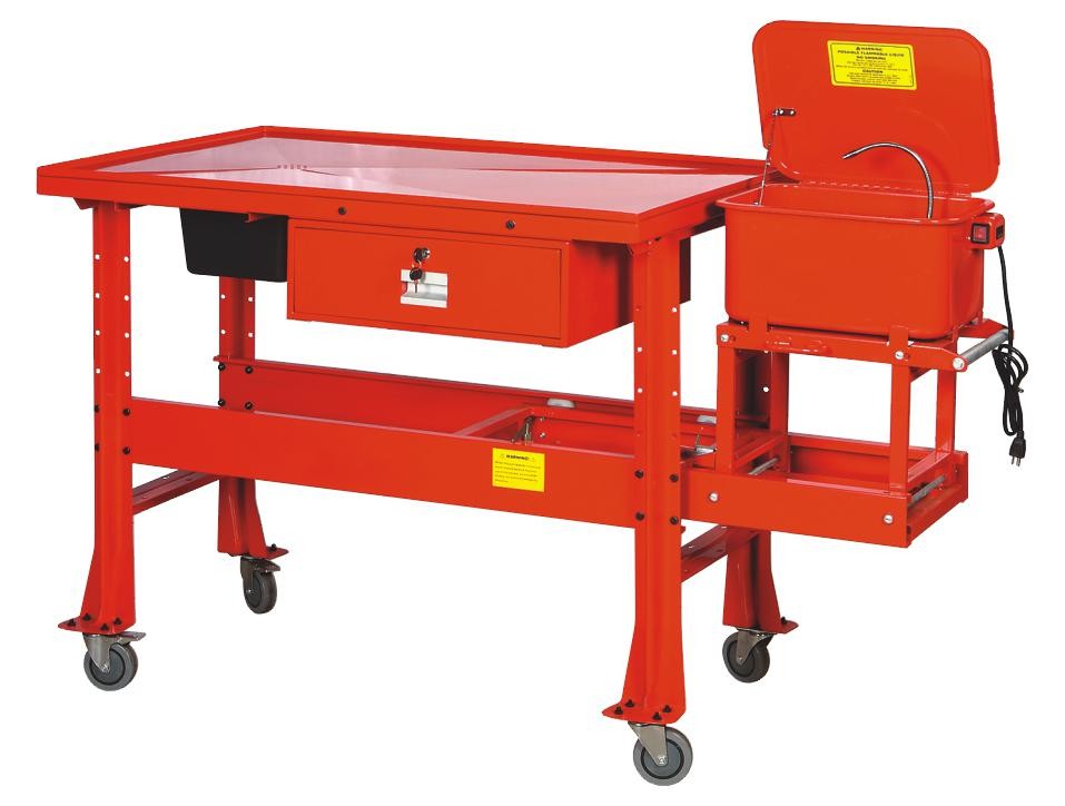 Cleaning Table Removable 3.5 Gal Portable Parts Washer