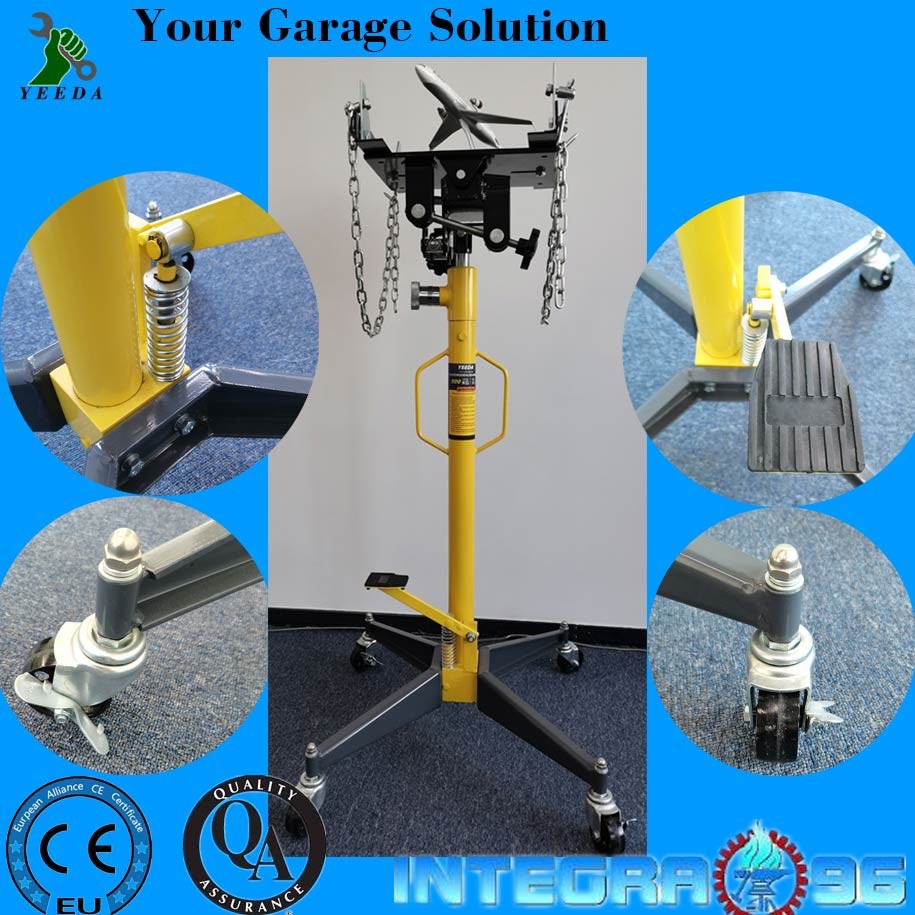 0.5T One Stage Hydraulic Transmission Jack Gearbox Support Jack